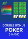 Double Bonus Poker 5 Hand
